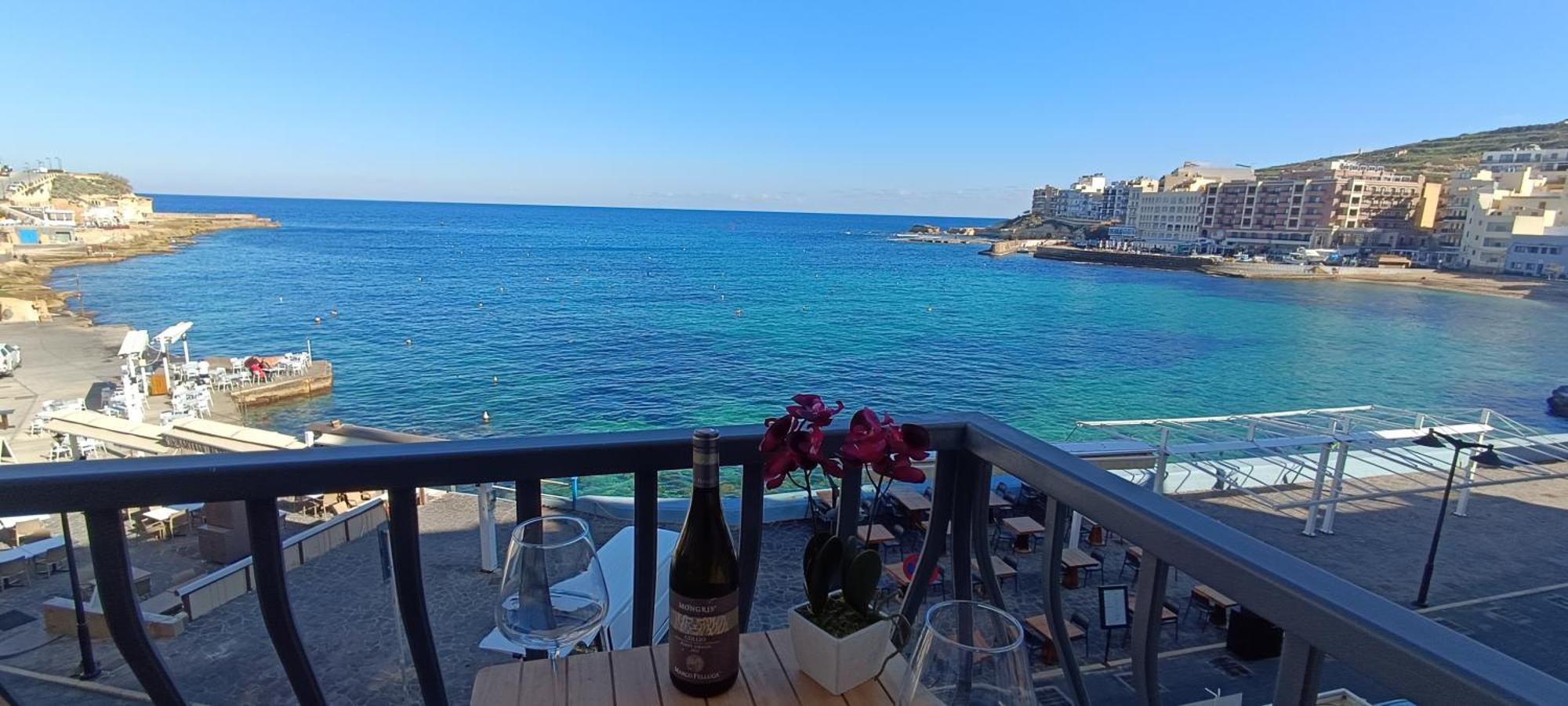Marsalforn Sea Front Studio Apartment Zebbug  Екстериор снимка